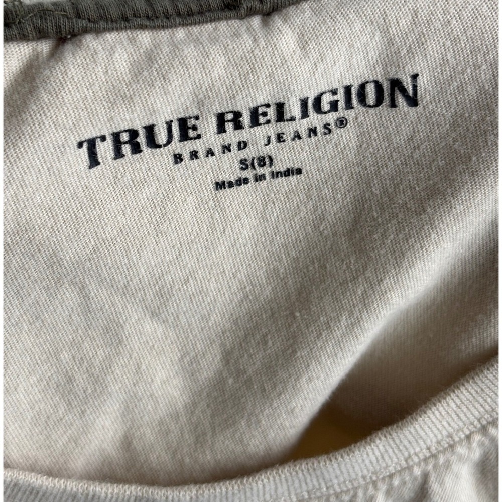 True Religion Beige Graphic Tee Kids 8 - Picture 6 of 6